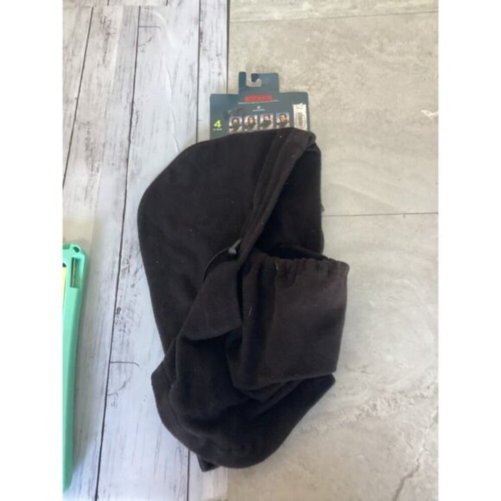 Black Fleece Balaclava – Warm & Comfortable for Winter